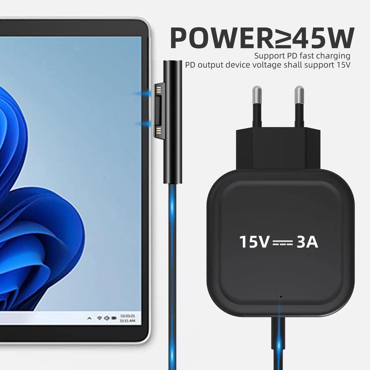Amazon.co.jp: Surface Connect to USB C 充電ケーブル Microsoft